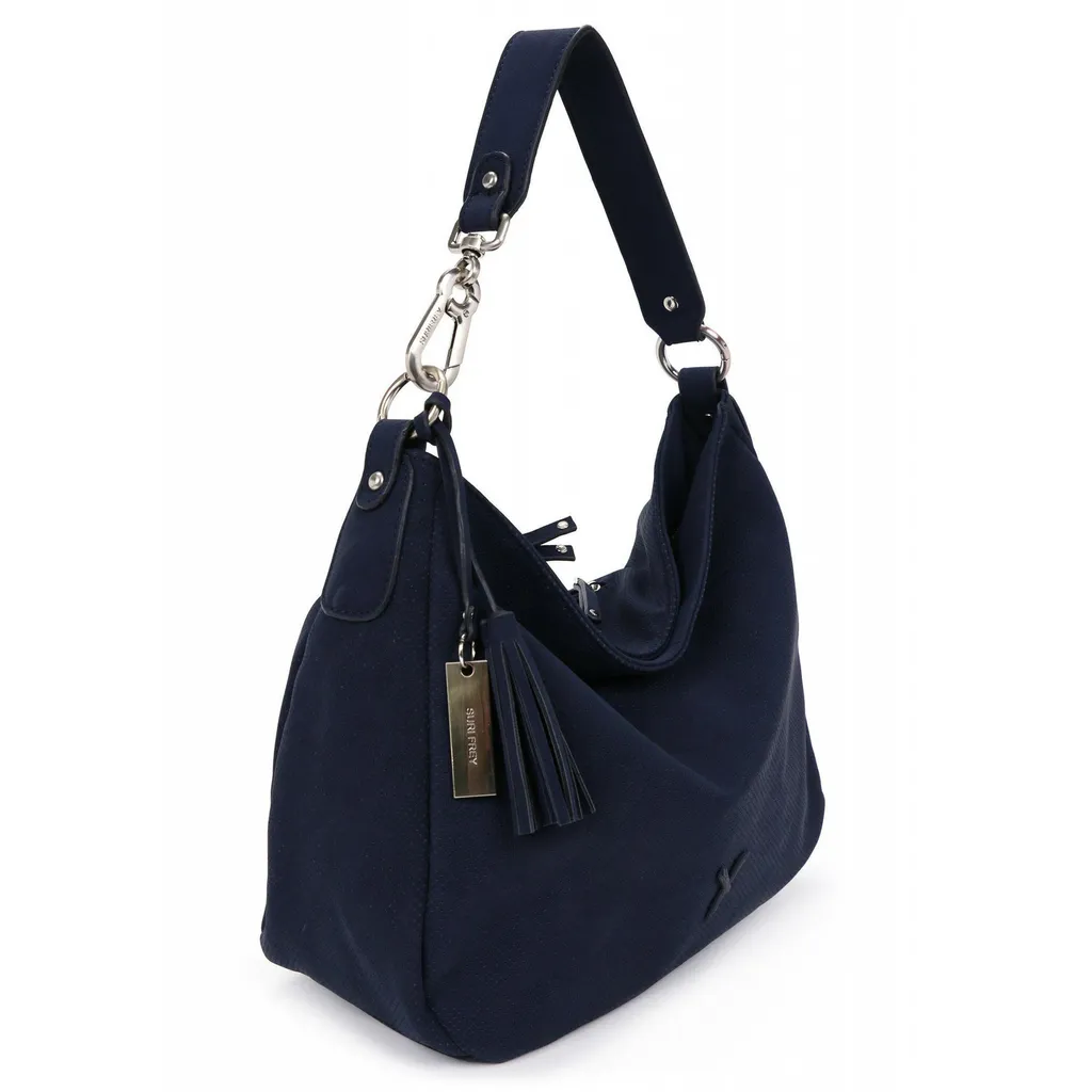 SURI FREY Borsa a tracolla Romy Basic Blue | Shopper Donna Elegante - 14