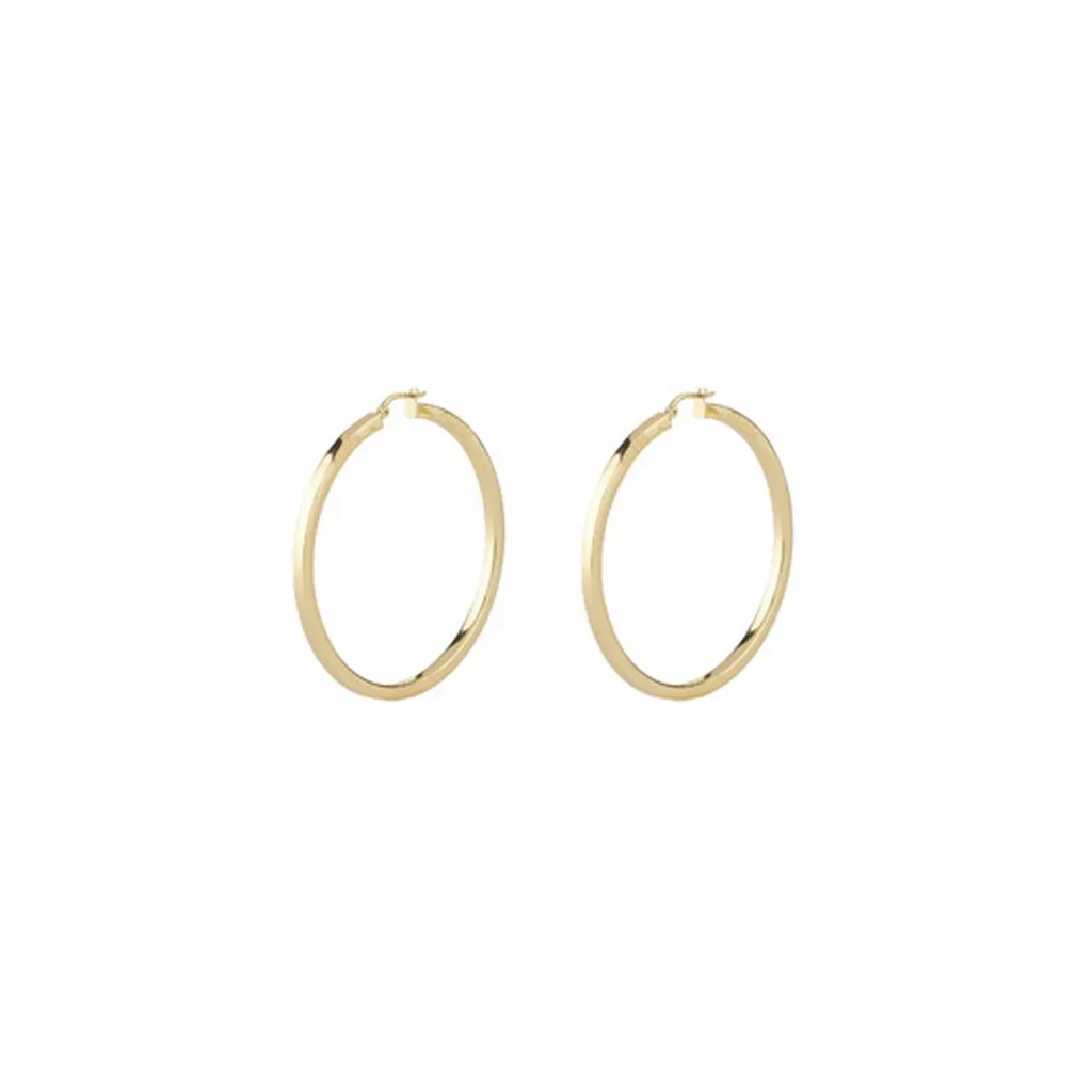 Gioielli Guess: Orecchini Creole JUBE04199JWYGT/U Acciaio Dorato