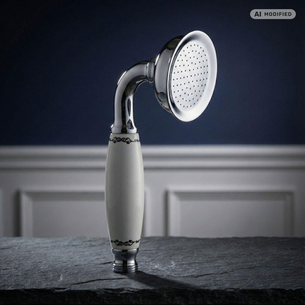PaulGurkes Handbrause retro nostalgie Duschkopf mit Produktbild 