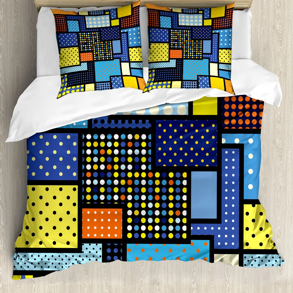 Sistema Notturno ABAKUHAUS 155x220 - Copripiumino Ipoallergenico Retro