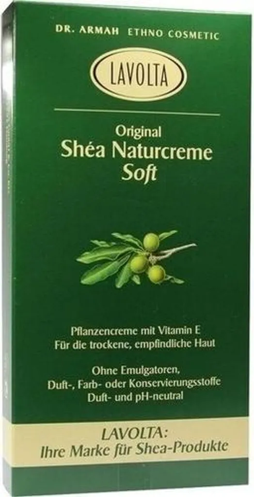 Lavolta Shea Naturcreme Soft 75ml: Scheda Tecnica e Benefici Pelle