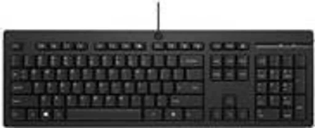 Clavier silencieux HP 125 pour supprimer les bruits de frappe au bureau