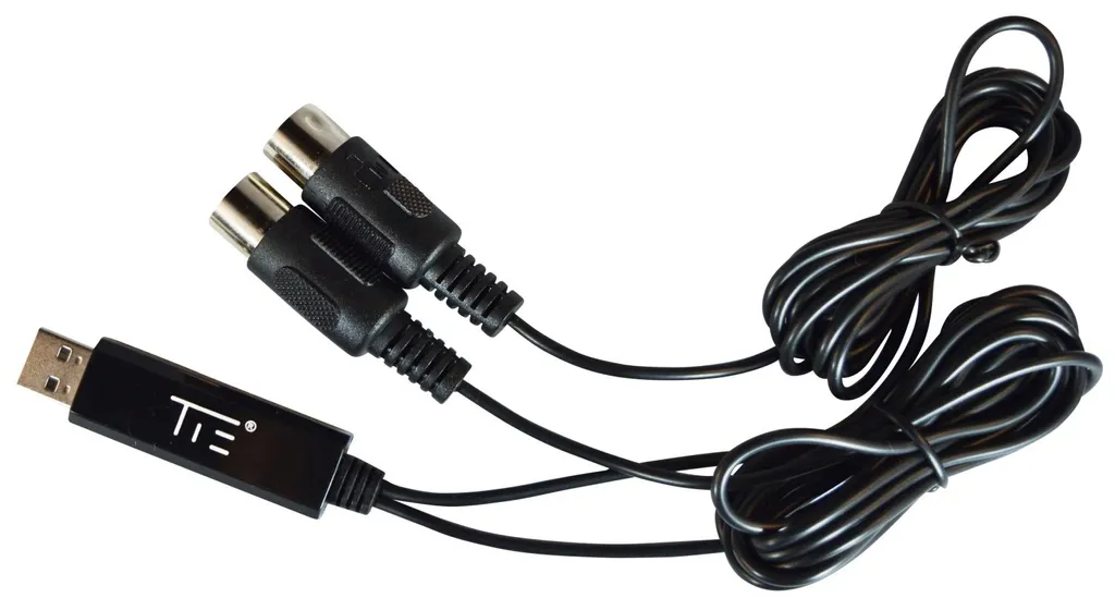 Interface MIDI USB TIE 1i1o Plug & Play Haute Fidélité pour Mac et PC - 2