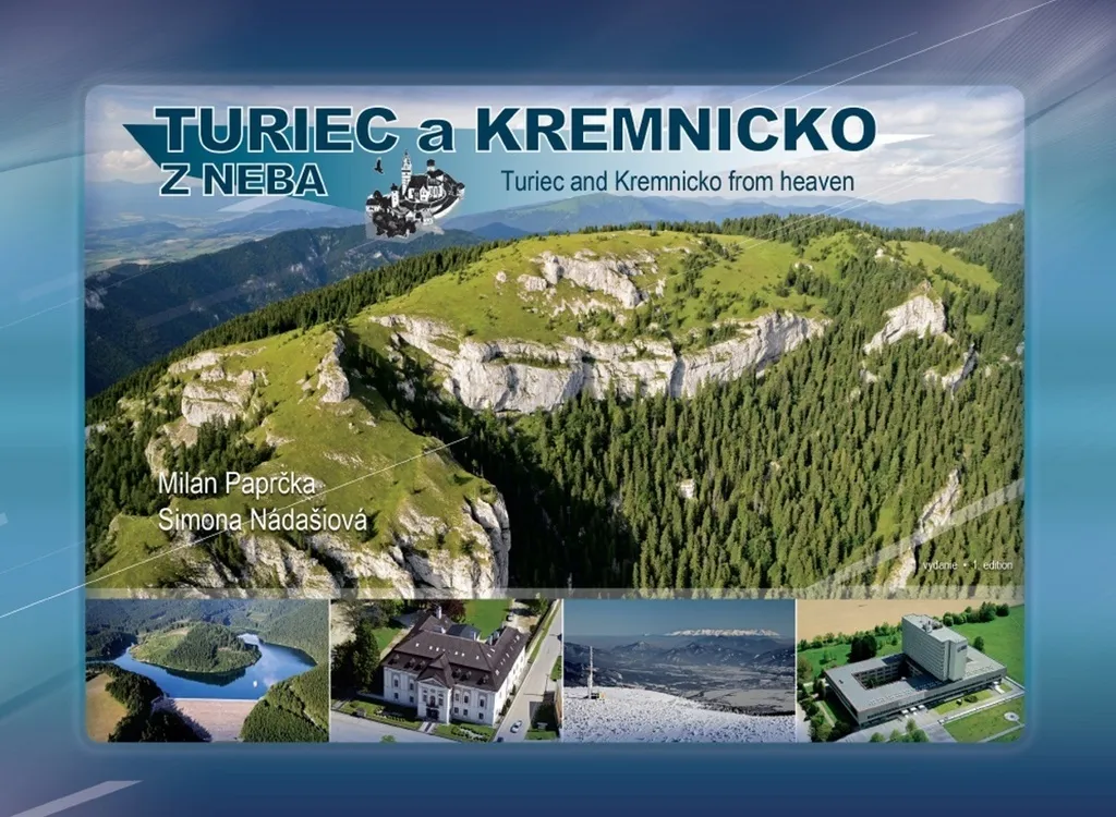 Livre de Photographies Aériennes Turiec a Kremnicko z neba Milan Paprčka