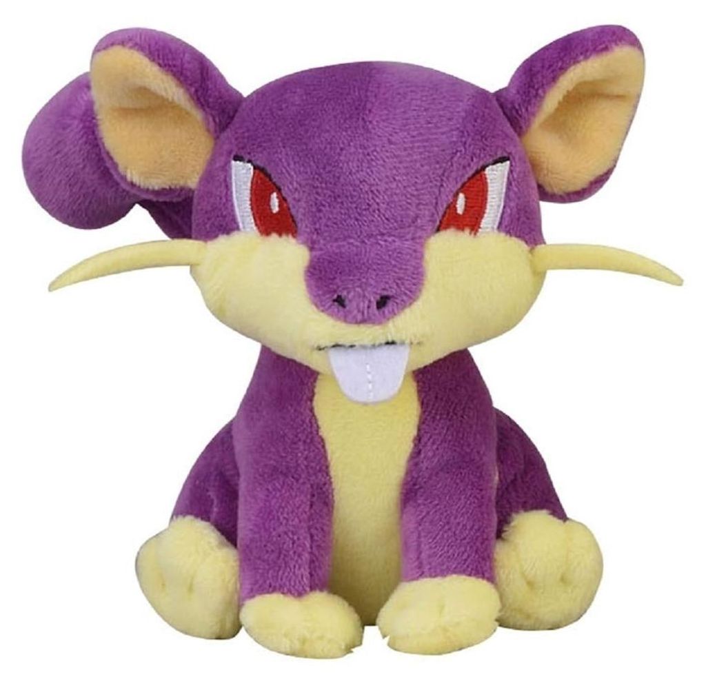 Pluszak Pokemon Rattata – 12 cm Zdjęcie produktu 