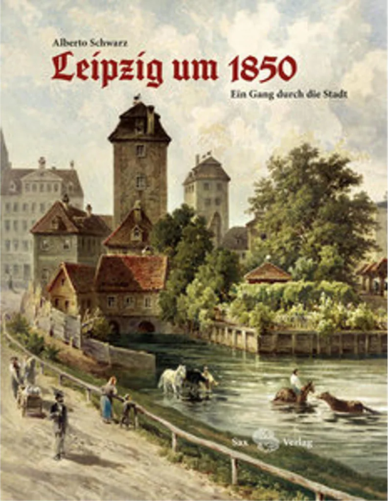 Décoration Leipzig um 1850 - Idée cadeau pour passionnés d'histoire