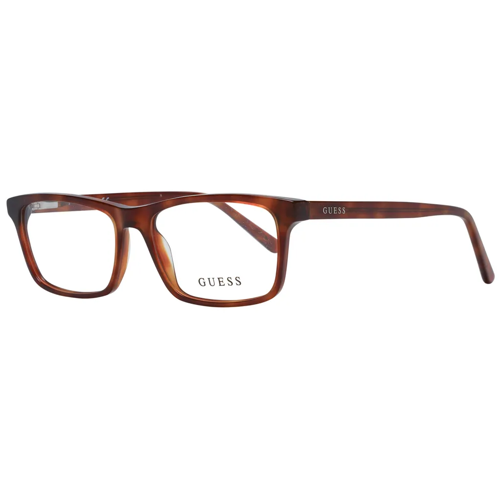 Lunettes de vue Guess GU8268 monture optique ronde en métal et acétate