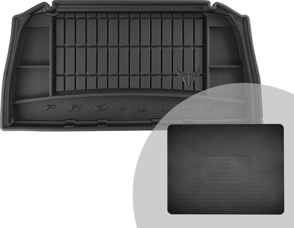 FROGUM ProLine 3D Gummimatte Exklusive Auto Kofferraummatte Kofferraumwanne für Mini Countryman I 2010-2017