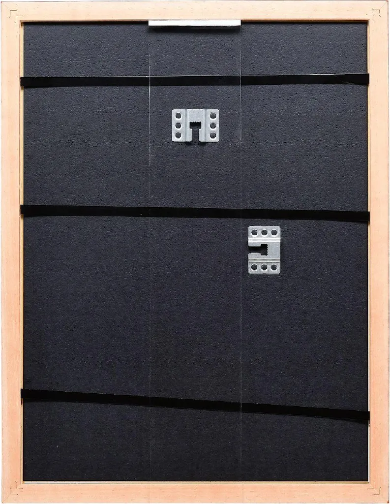 Cornice Rossa 50x50 cm Legno Effect Profilo 43 - Design Contemporaneo - 3