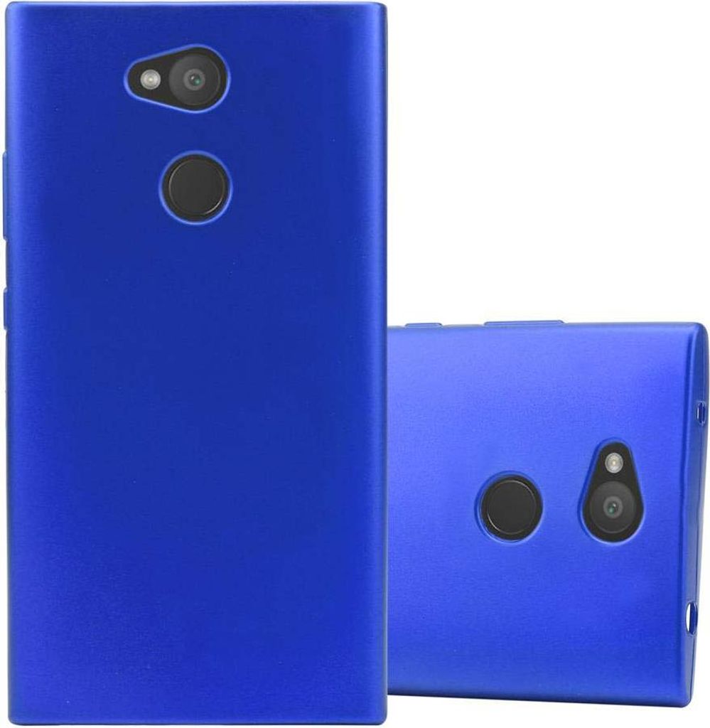 Cadorabo Schutzhülle für Sony Xperia L2 Hülle in Blau Produktbild 