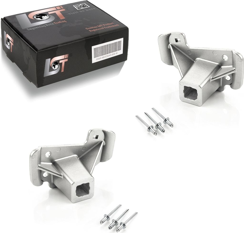 2x Adapter Grundträger Halter Armlehne links rechts für Mercedes Sprinter B910