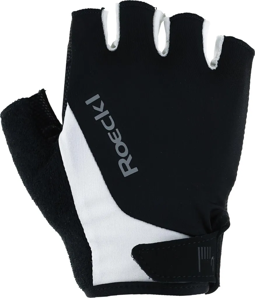 Gants de vélo Roeckl Basel 2 noir taille 7 pour cyclisme sur route