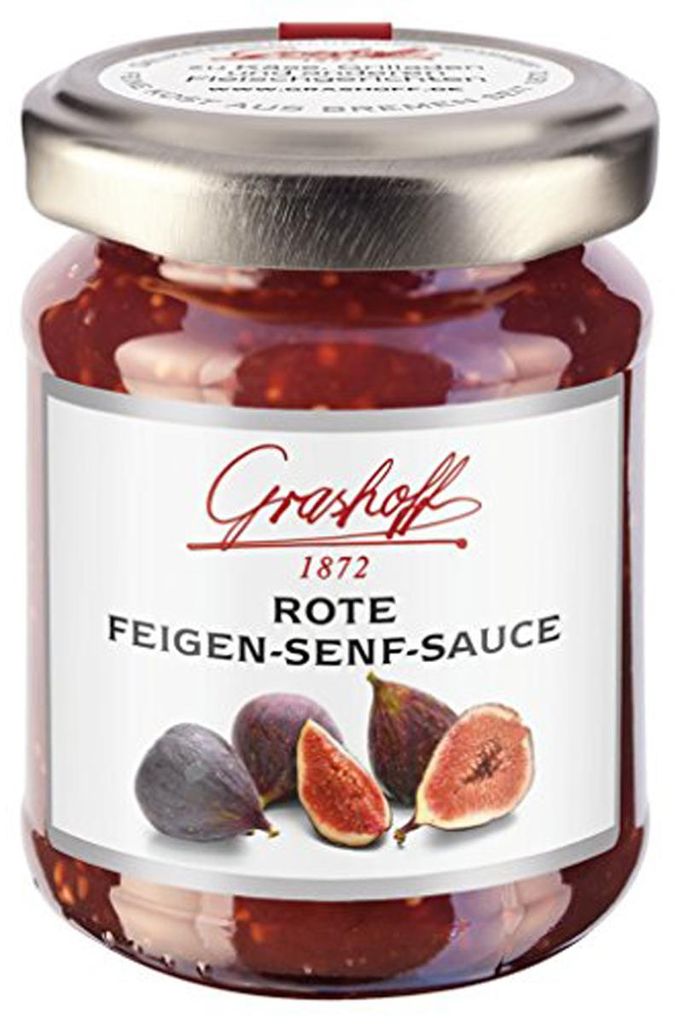 Grashoff Red Fig Mustard Sauce owocowo-pikantny sos Zdjęcie produktu 