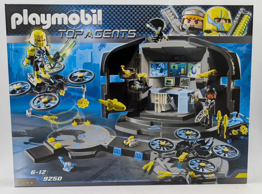PLAYMOBIL Top Agents 9250 Centre de Commandement du Dr. Drone Labo - 10
