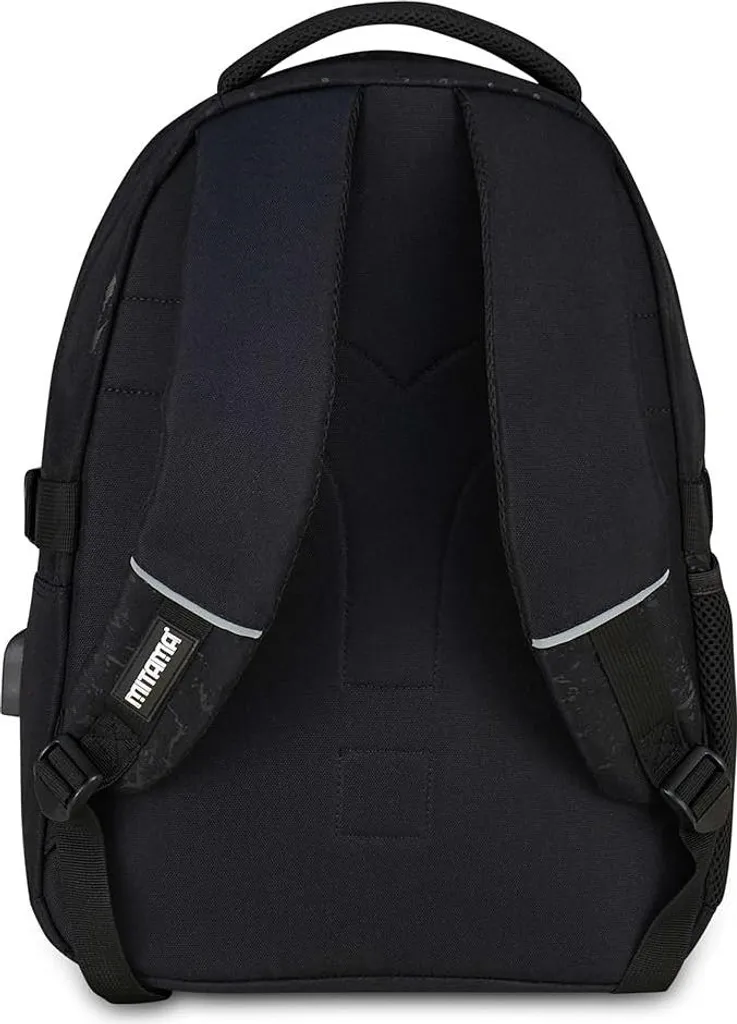 Zaino scuola "BDBF", Black Splash, MITAMA 64756