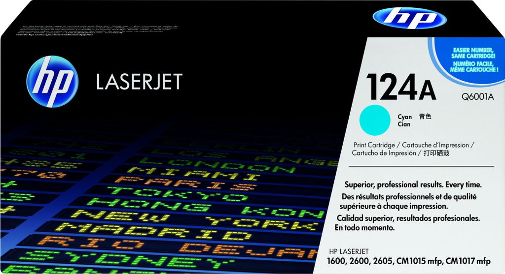 HP Toner Q 6001 A cyan Produktbild 