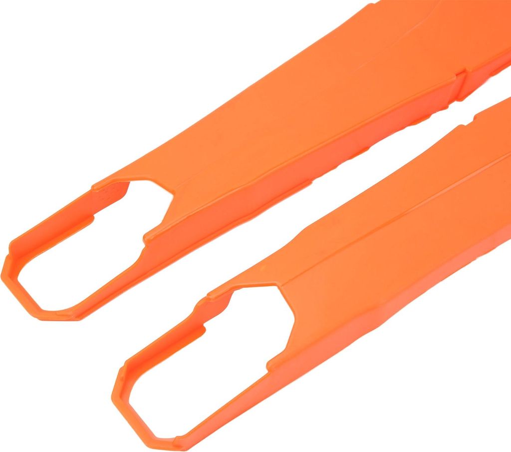 1 Paar Schwingenschutz links rechts staubdichter Hinterradschwingenabdeckungsschutz Passend für EXC 125 200 250 300 350 400 450 500 Orange