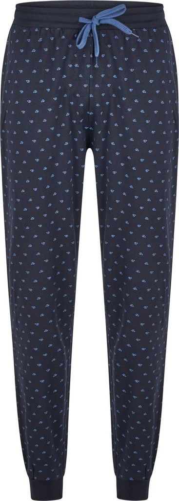 Phil & Co. Berlin Herren Pyjama Cozy Classic - Blau - Größe XXL