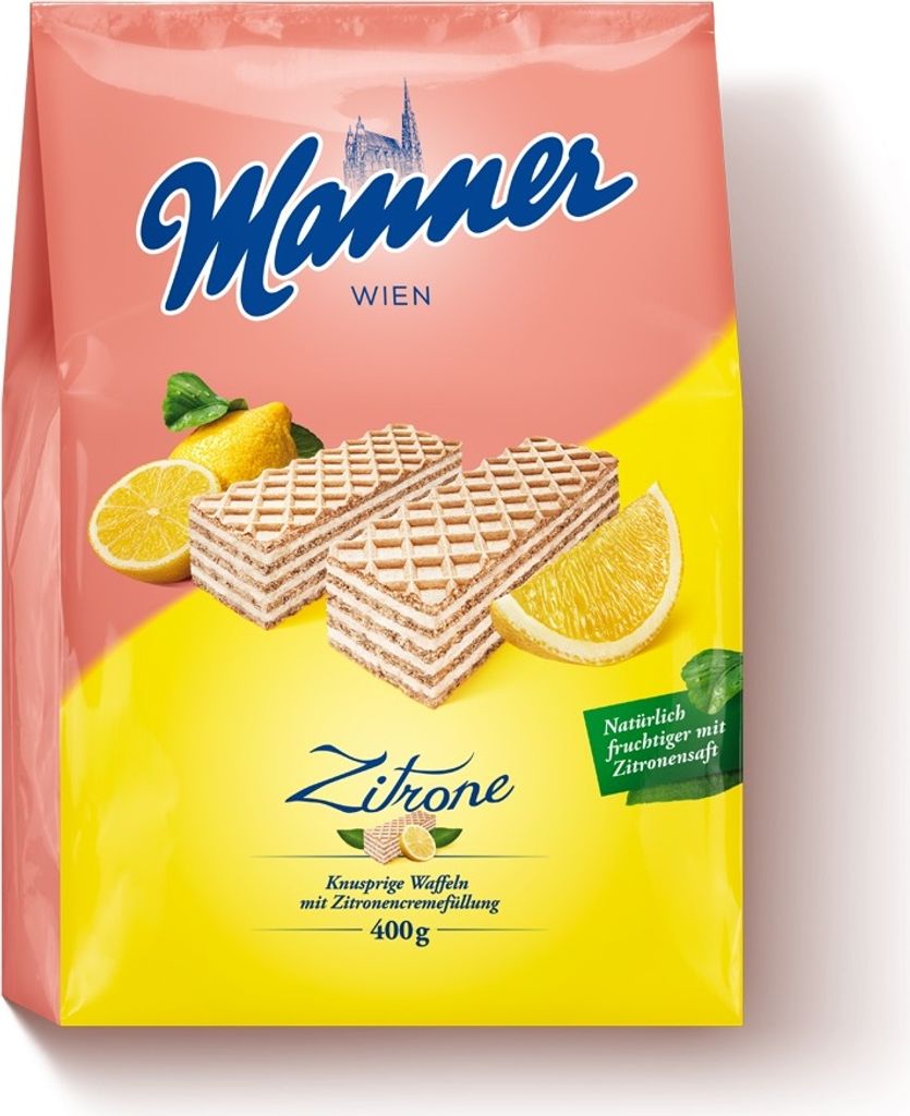 Manner tranches de gaufres croustillantes fourrées à la Image du produit 
