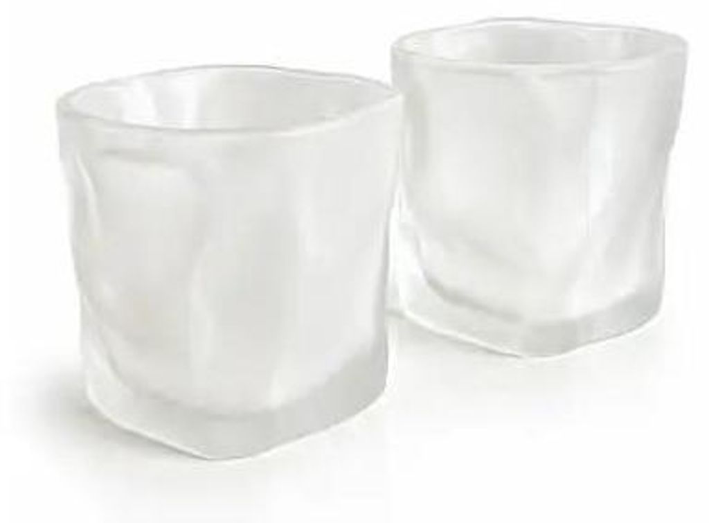 Frozen Wave Gläserset 200 ml, 6-teilig, mattes Wave-Design Produktbild 