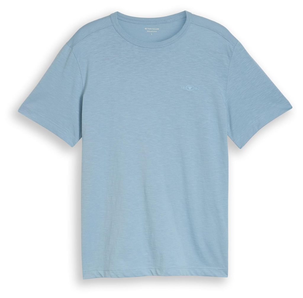 Basic T-Shirt aus Baumwolle