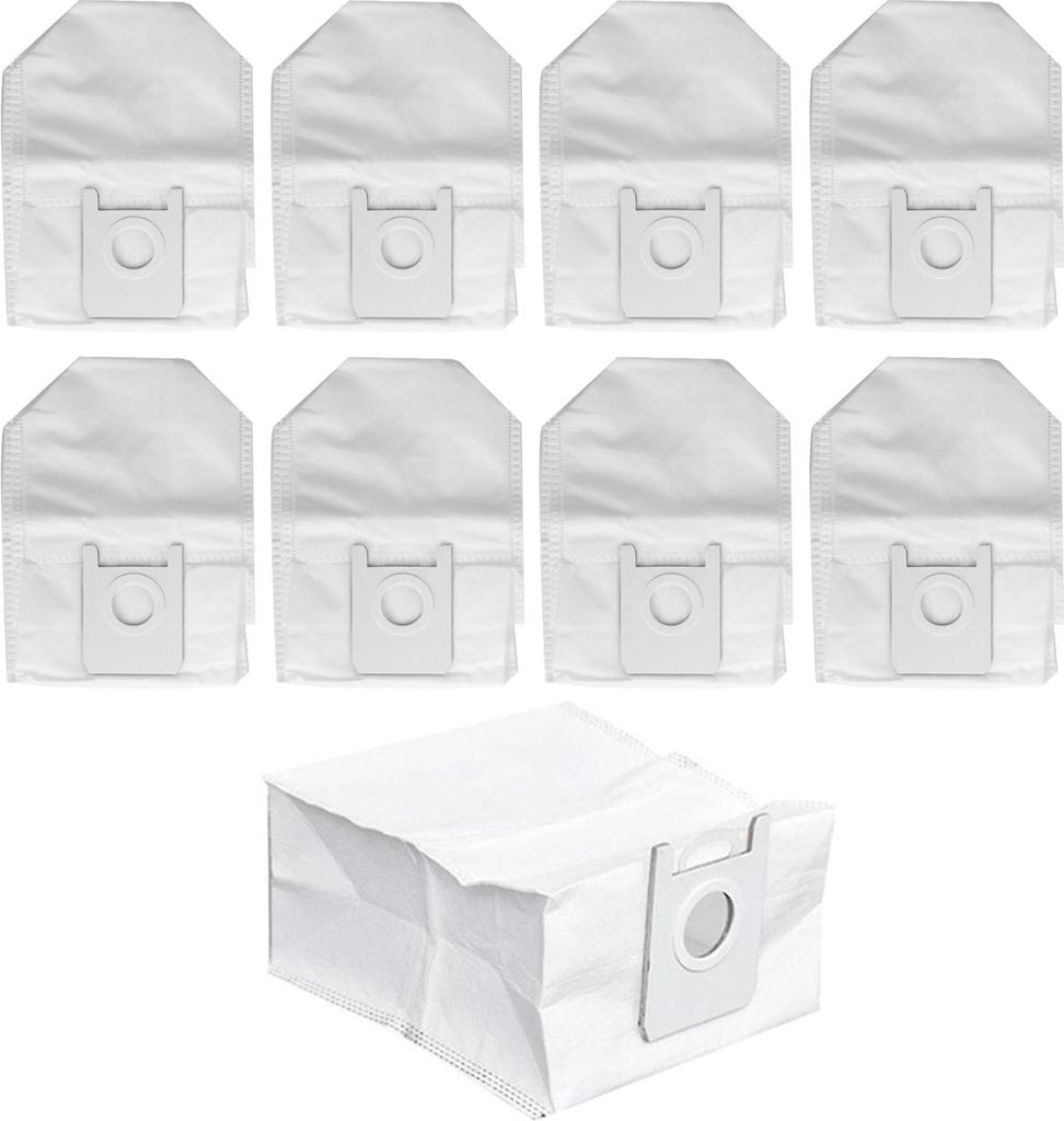 9x sacchetti di polvere per Xiaomi Roidmi EVE Plus SDJ01RM Immagine del prodotto 