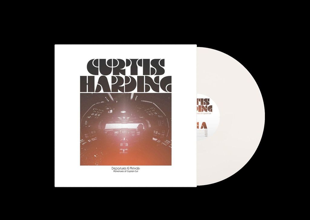Curtis Harding: Departures & Arrivals: Adventures Of Captain Curt (Limited Indie Exclusive Edition) (Solid White Vinyl)