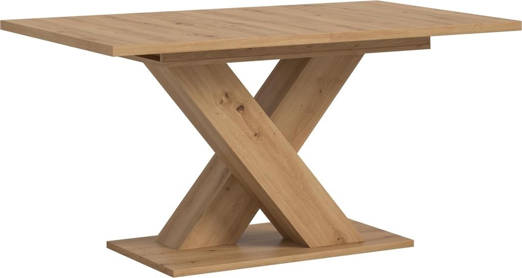 Kulissen-Esstisch >Motion< ausziehbar, artisan oak Nachbildung - 150/190x76x90cm (BxHxT)