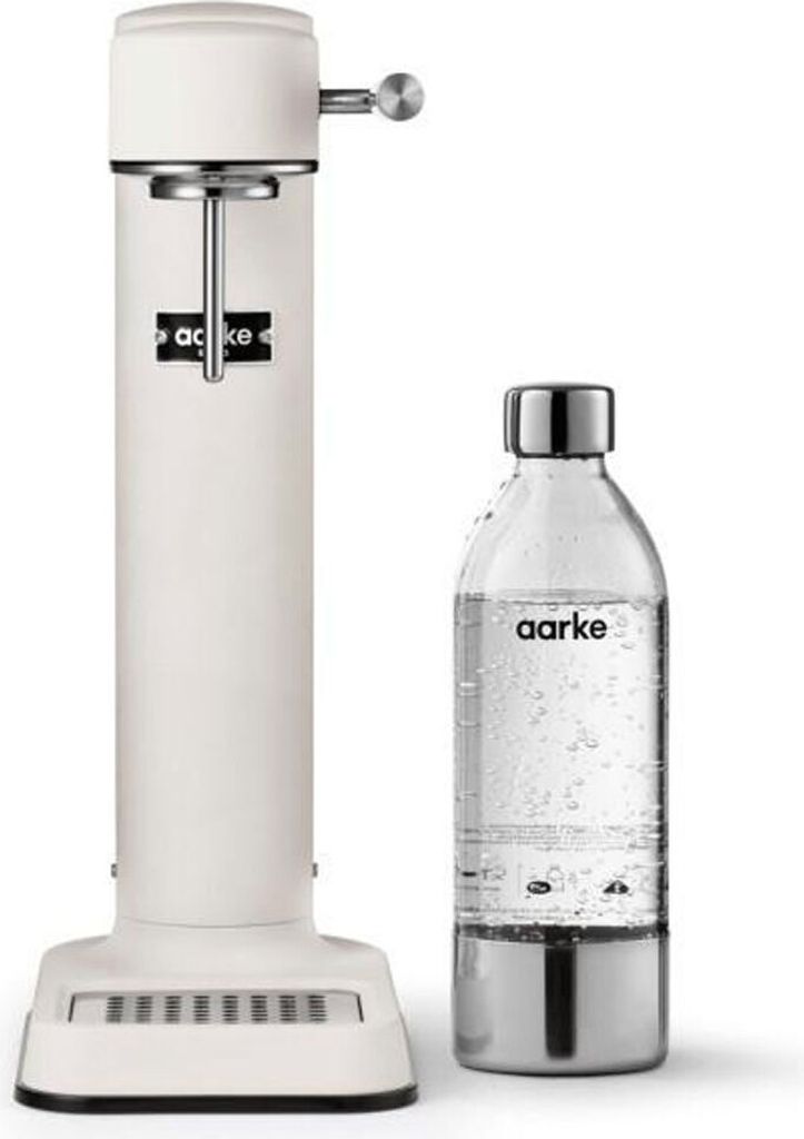 Aarke E A1237 Carbonator 3 Wassersprudler Mattweiß