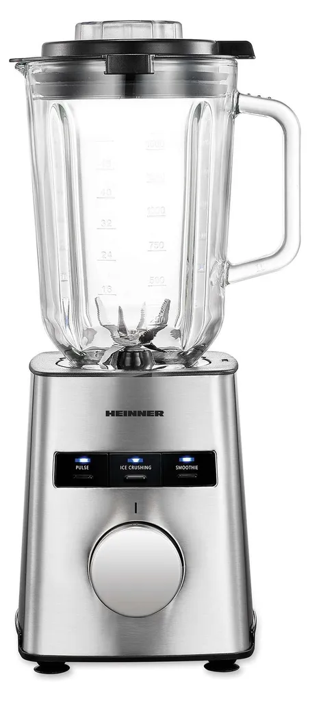 Mixeur Heinner Avallon 800W Stable et Silencieux Bol Verre Lames Amovibles