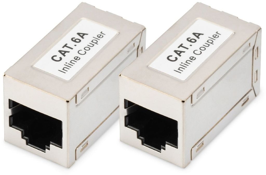 DIGITUS Modular Kupplung CAT 6A geschirmt - 2 Stk.