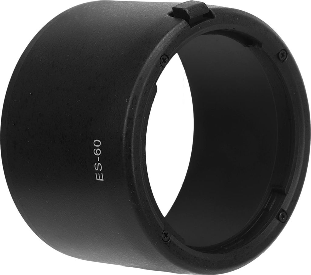 Schwarze Kamera-Gegenlichtblende, kreisförmiger Sonnenschutz, umkehrbarer Bajonettschirm für EF M-Objektive 32 mm F1,4