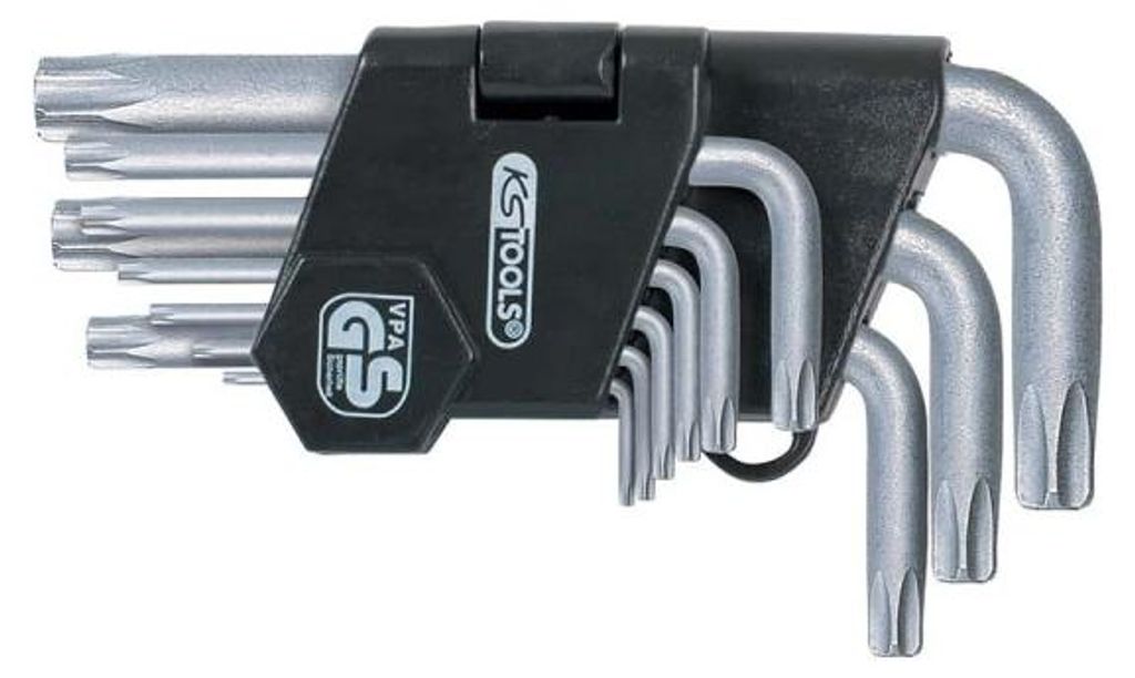 KS TOOLS Classic Schlüsselsatz - Kurz - 9-teilig - 151.2360