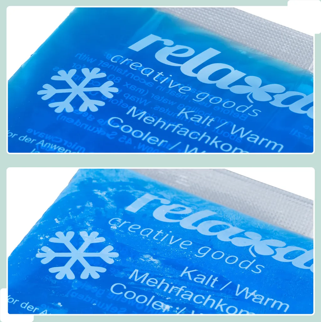 set di cuscinetti refrigeranti relaxdays - 5
