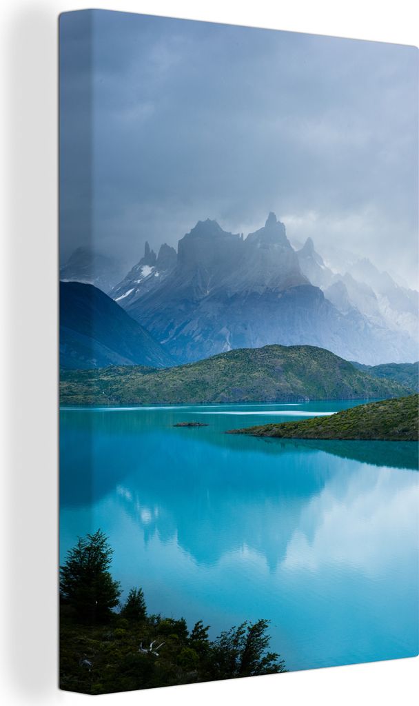 OneMillionCanvasses - Leinwandbilder - 90x140 cm, Mehr - Chile, Wandbilder Kunstdruck Wanddekoration - Foto auf Leinwand - Gemälde auf Holzrahme...