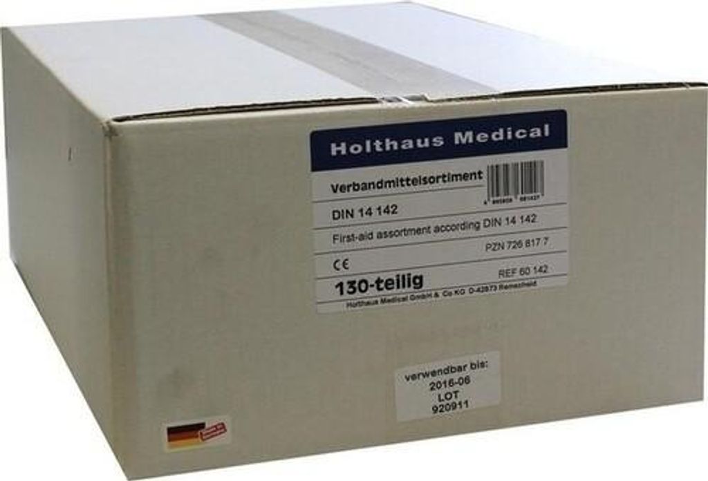Dönges Füllung für Feuerwehr-Verbandkasten DIN 14142:2025-03 (firebox Zarges)
