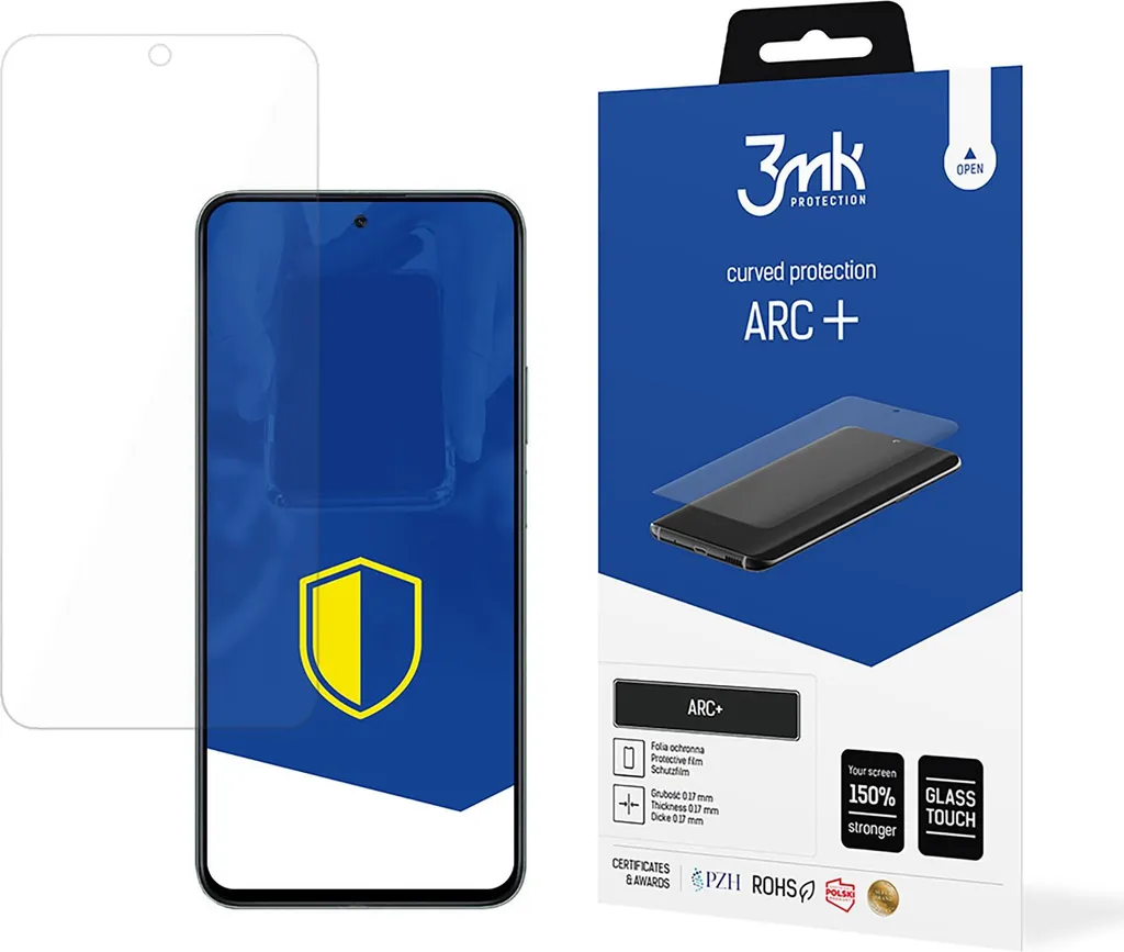 3mk Arc+ Honor Play 9T 5G: Screen Protector Invisibile e Ultra Resistente