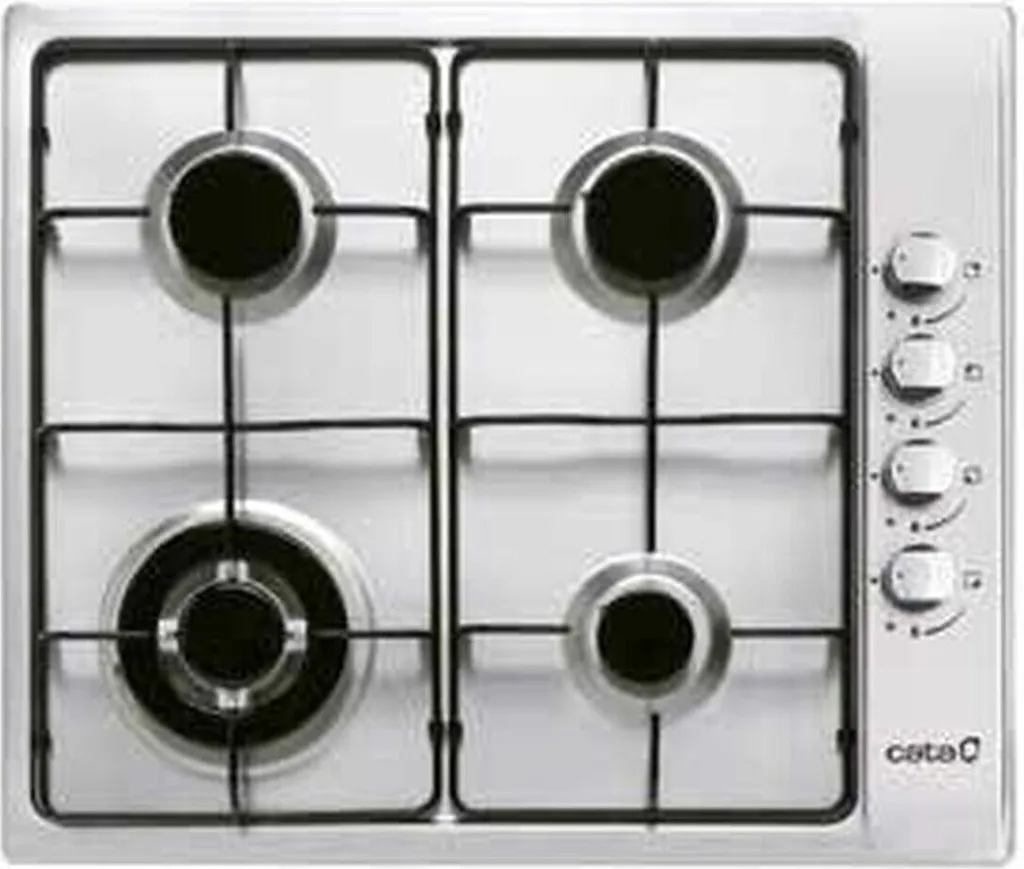 Table de cuisson à gaz Cata GI6031X inox 58 cm 7500 W - Cuisson fiable