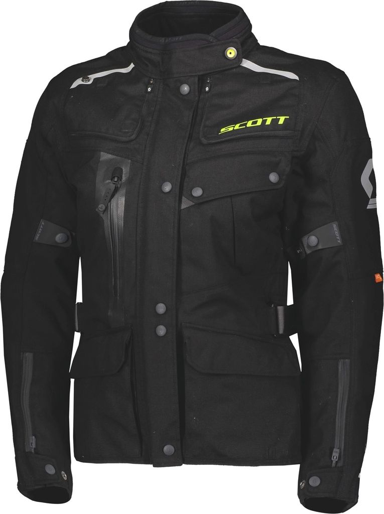 Scott Voyager Dryo Damen Motorrad Jacke, schwarz, 42