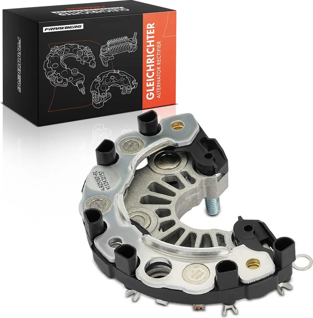 Frankberg Raddrizzatore Alternatore Audi A1 A3 Q3 12V Ricambio Qualità