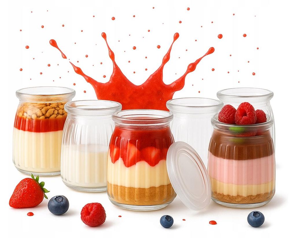 20 contenitori per dessert, capacità 150 ml, in vetro a Immagine del prodotto 