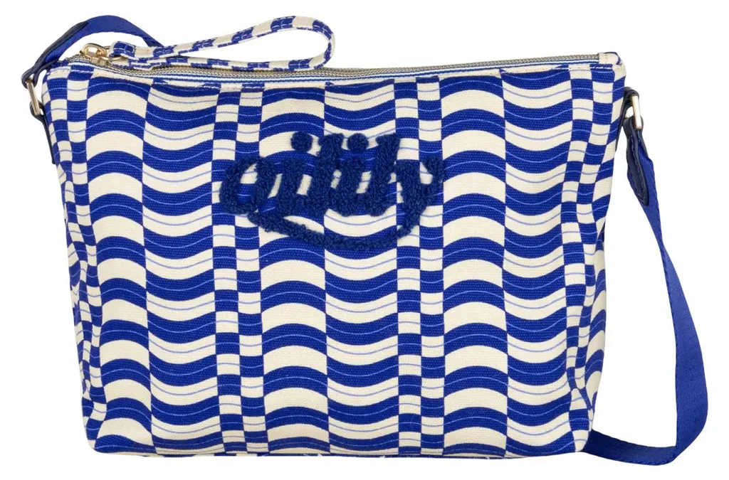 Petit sac à épaule Oilily Safia Surf The Web avec motifs floraux chic