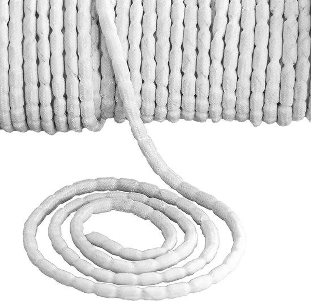 Ruban de 16 cm en polyester blanc pour loisirs créatifs et emballage