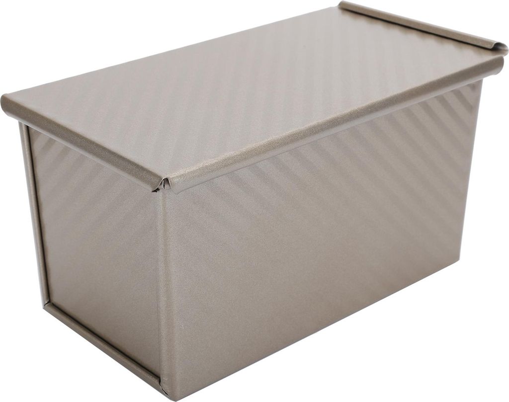Brotform Golden Household Antihaft-Backform mit Deckel Küchenzubehör