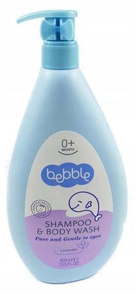 Bebble Baby-Shampoo & Körperwaschgel 400 ml ab Geburt Produktbild 