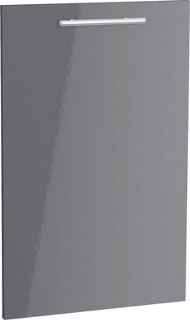 Optifit Geschirrspülerblende für vollintegrierte Geschirrspüler Jonte984 BxTxH 44,6 x 1,6 x 70 cm anthrazit glänzend zerlegt KFJO TL456-8+