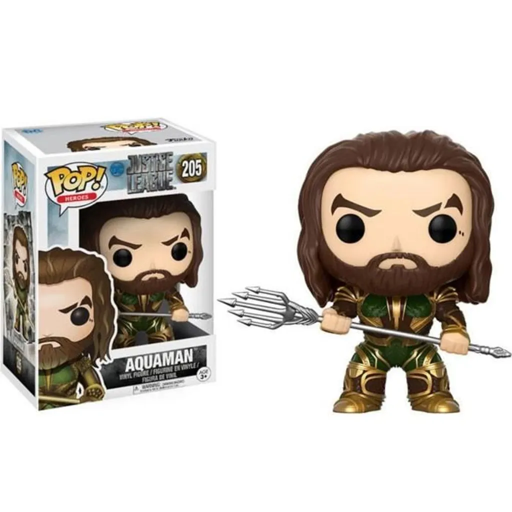 Justice League Aquaman 205 Funko Pop - Figurine en Vinyle de Collection