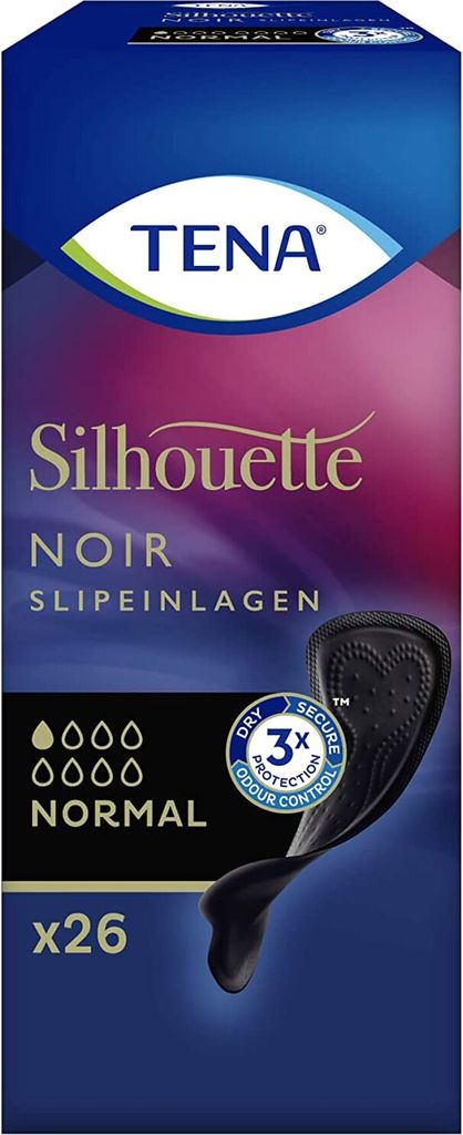 Tena Silhouette Noir: 2 protectores absorbentes Imagen del producto 