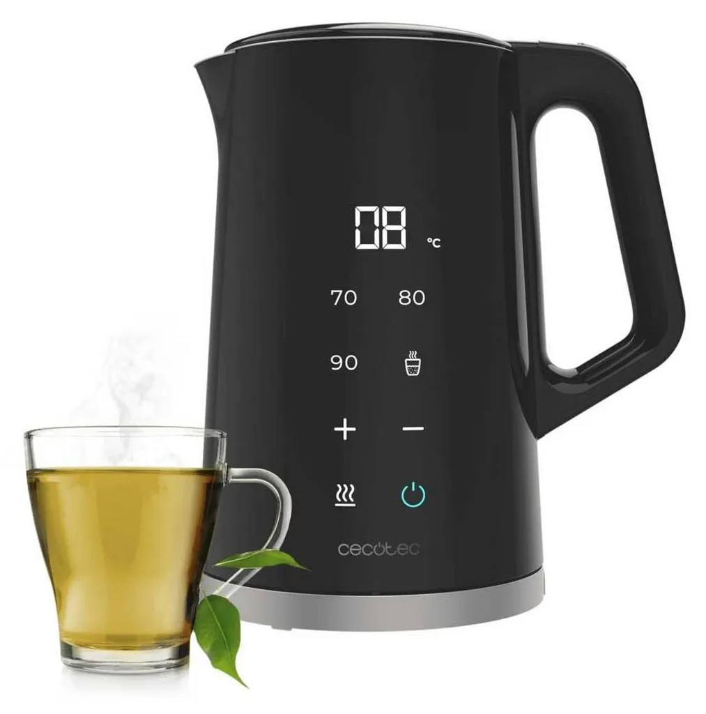 Cecotec Bouilloire Thermosense 800 de 1,7L - Modèle Premium de 2200W - 12