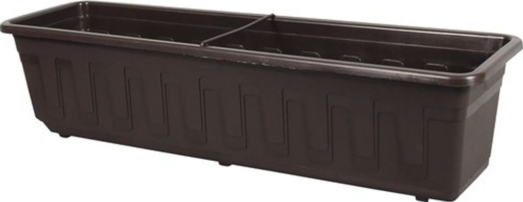 Vaso da giardino marrone lunghezza 40 cm Immagine del prodotto 